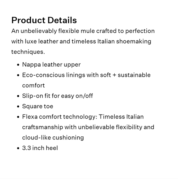 SARTO Franco Sarto Flexa Mule - Picture 7 of 7